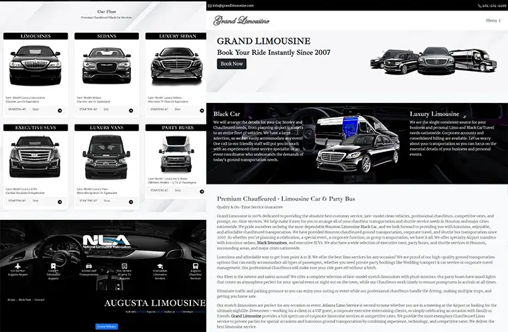 Fast Car website template themes